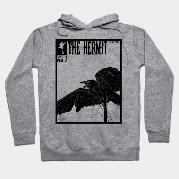 The Hermit - July, 2022 Hoodie by The Hermit Magic Magazine